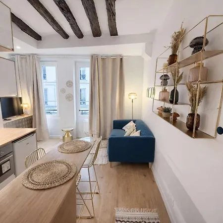 Apartamento 5 Metro Saint-michel *